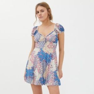 Audrey Mesh Mini Dress